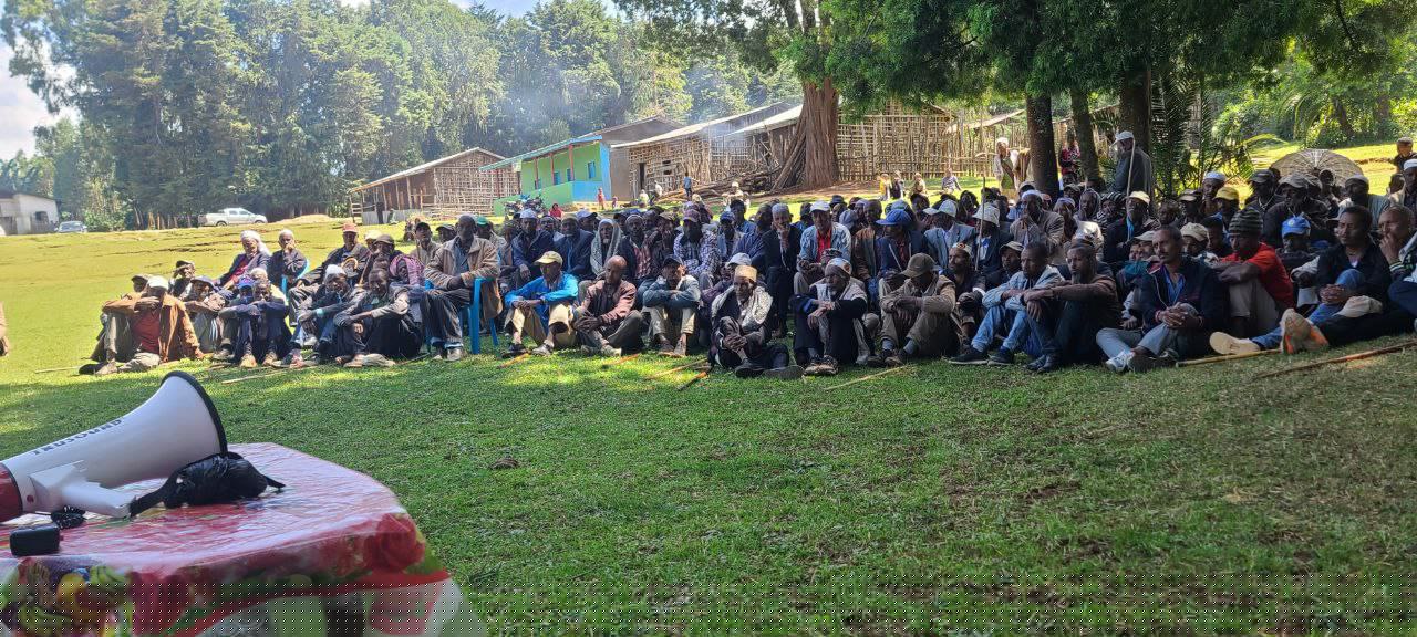 On the ground — Gaber work in Ezha, Gurage Zone
