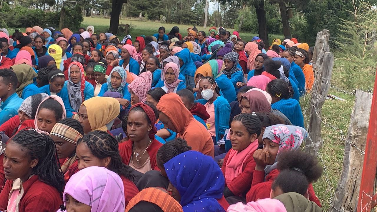 Learning together — Gaber work in Ezha, Gurage Zone